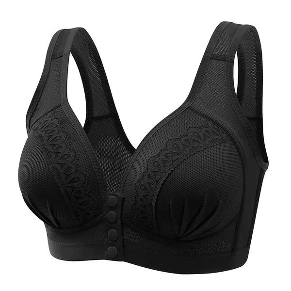 BDDVIQNN Cotton Bras for Women Front Button Breathable Support Bra