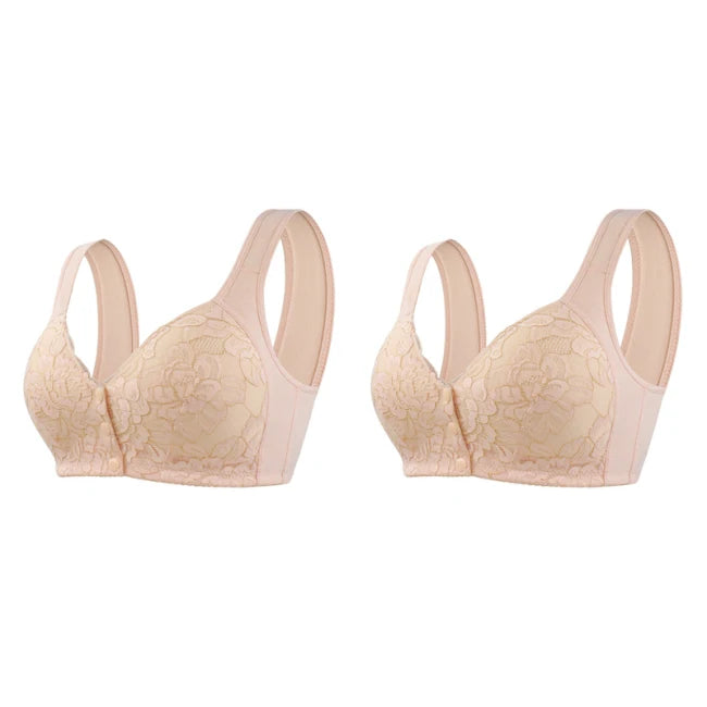 Everyday Cotton Full Coverage Front Button Bra1