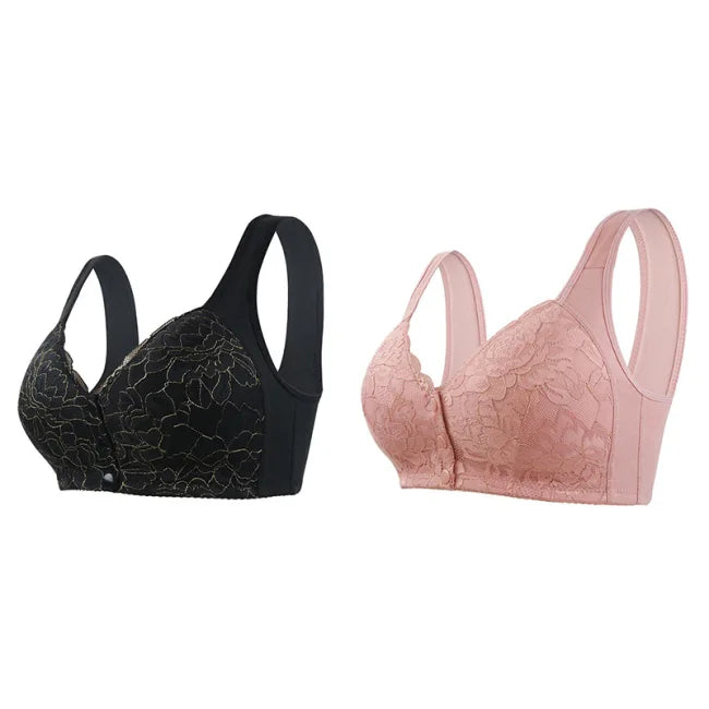 Everyday Cotton Full Coverage Front Button Bra5