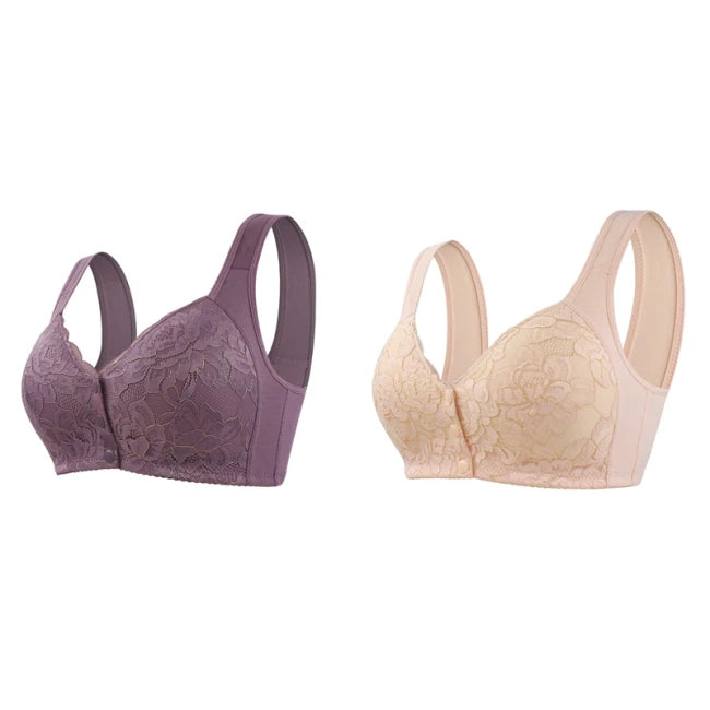 Everyday Cotton Full Coverage Front Button Bra6