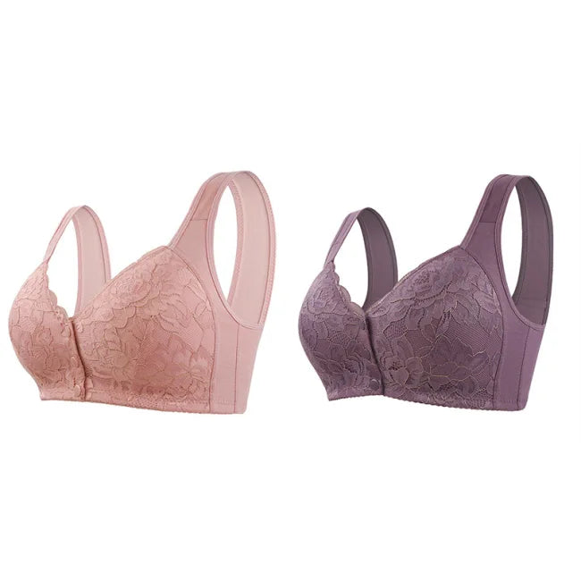 Everyday Cotton Full Coverage Front Button Bra7
